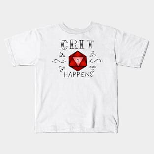 Crit Happens Kids T-Shirt